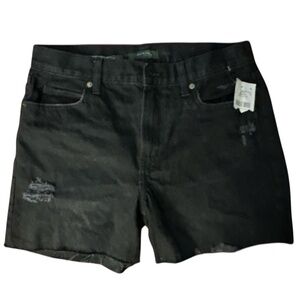 Black Women's Jeans Short S 10 NWT